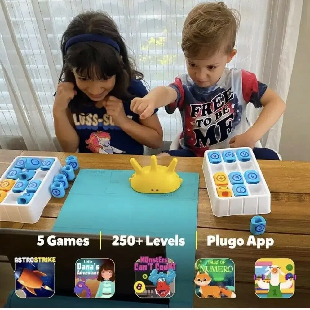 Plugo Count by PlayShifu - Math Games with Stories & Puzzles for 5-10 Years